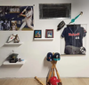 Ses souvenirs de baseball au Total Baseball Training Center.  TBTC/INSTAGRAM