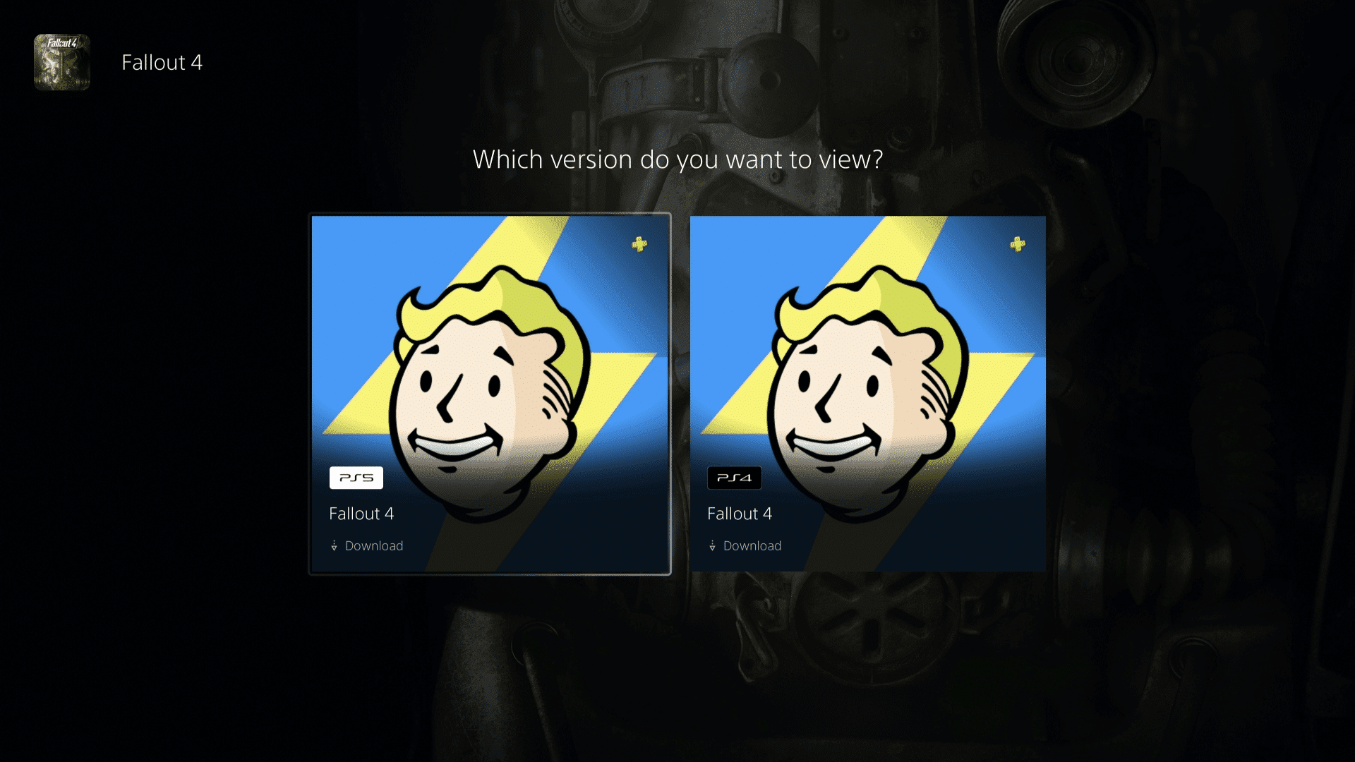 Fallout 4 from PlayStation Plus Essentials Can Be Upgraded for Free 34534