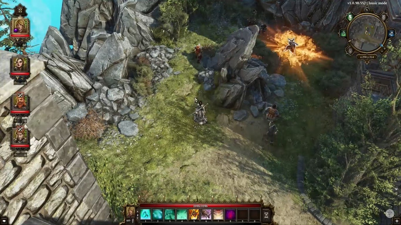 Comparaison du gameplay de Divinity Original SIn 2