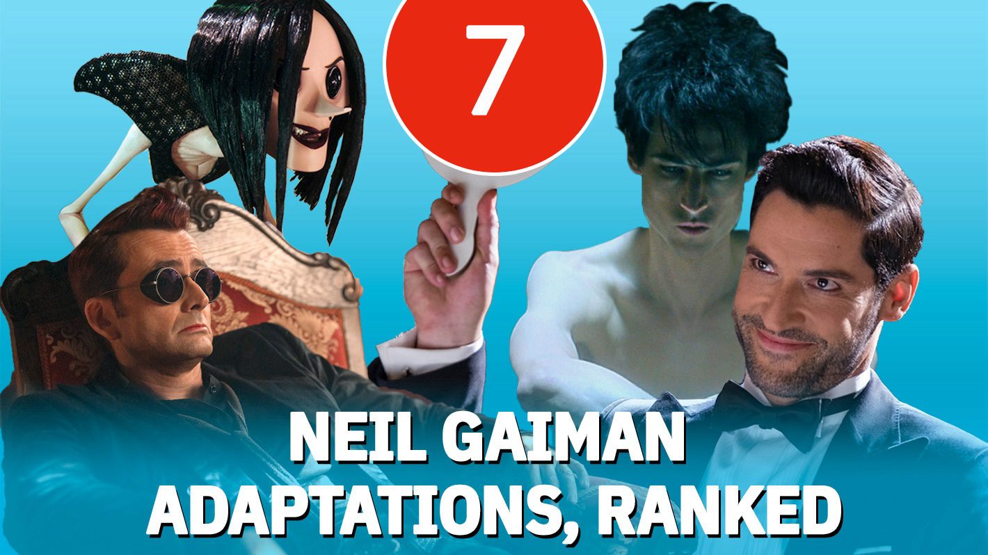 7 adaptations de Neil Gaiman, classées
