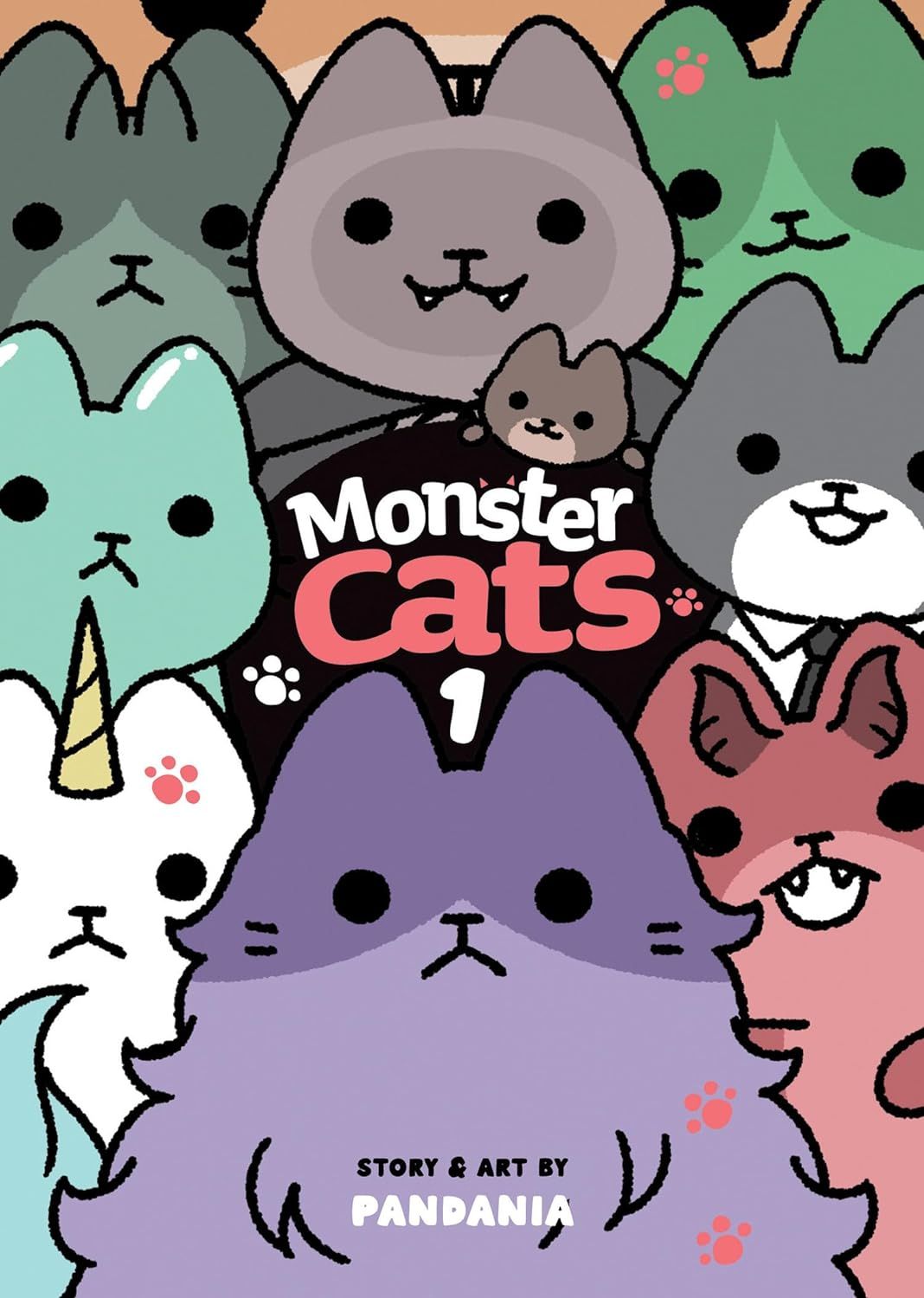 Couverture Monster Cats de PANDANIA