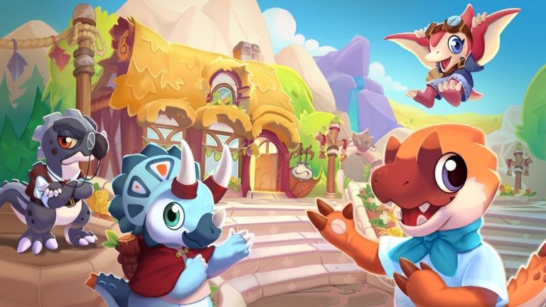 "Amber Isle" combine Animal Crossing avec d'adorables dinosaures et la gestion d'un magasin
