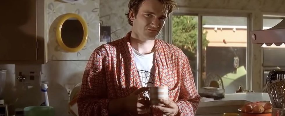 Quentin Tarantino in Pulp Fiction