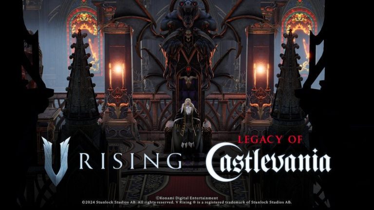 Bande-annonce de gameplay du DLC "Legacy of Castlevania" de V Rising, détails    
