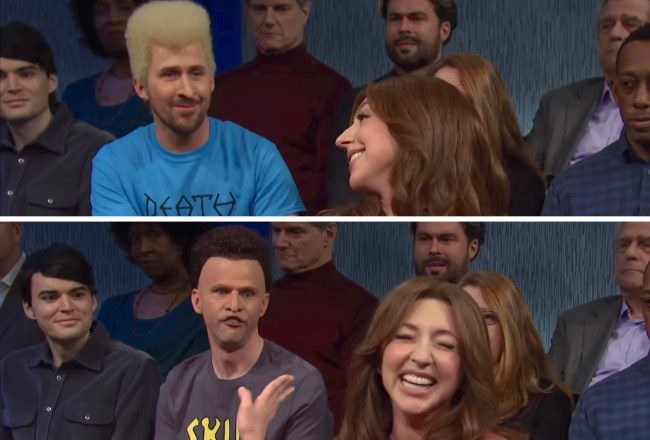 Beavis et Butthead Sketch de SNL avec Ryan Gosling, Heidi Gardner