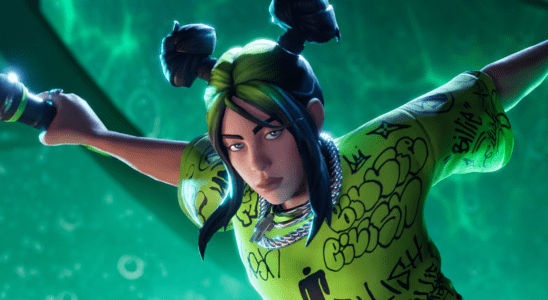 Billie Eilish vient au festival Fortnite cette semaine