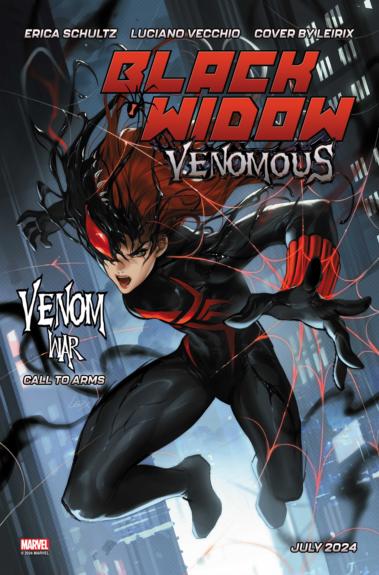 Couverture de Black Widow : Venomous #1