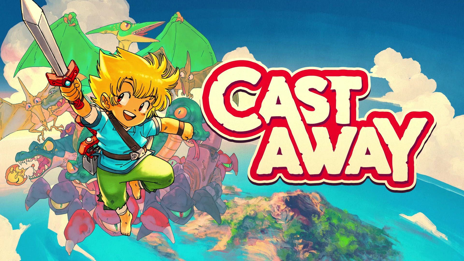 Castaway, jeu d'action et d'aventure rétro en pixel art 2D, annoncé sur PC    
