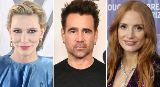 Cate Blanchett Colin Farrell Jessica Chastain