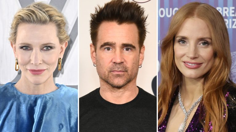 Cate Blanchett Colin Farrell Jessica Chastain