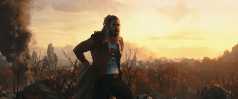 Chris Hemsworth in Ravager Gear in Thor: Love and Thunder