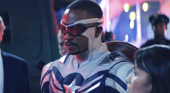 Anthony Mackie as Captain America in The Falcon and The Winter Soldier