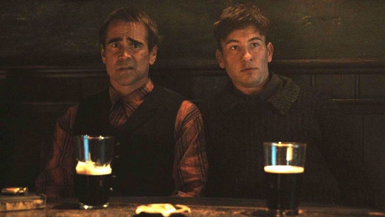 Colin Farrell and Barry Keoghan in The Banshees of Inisherin