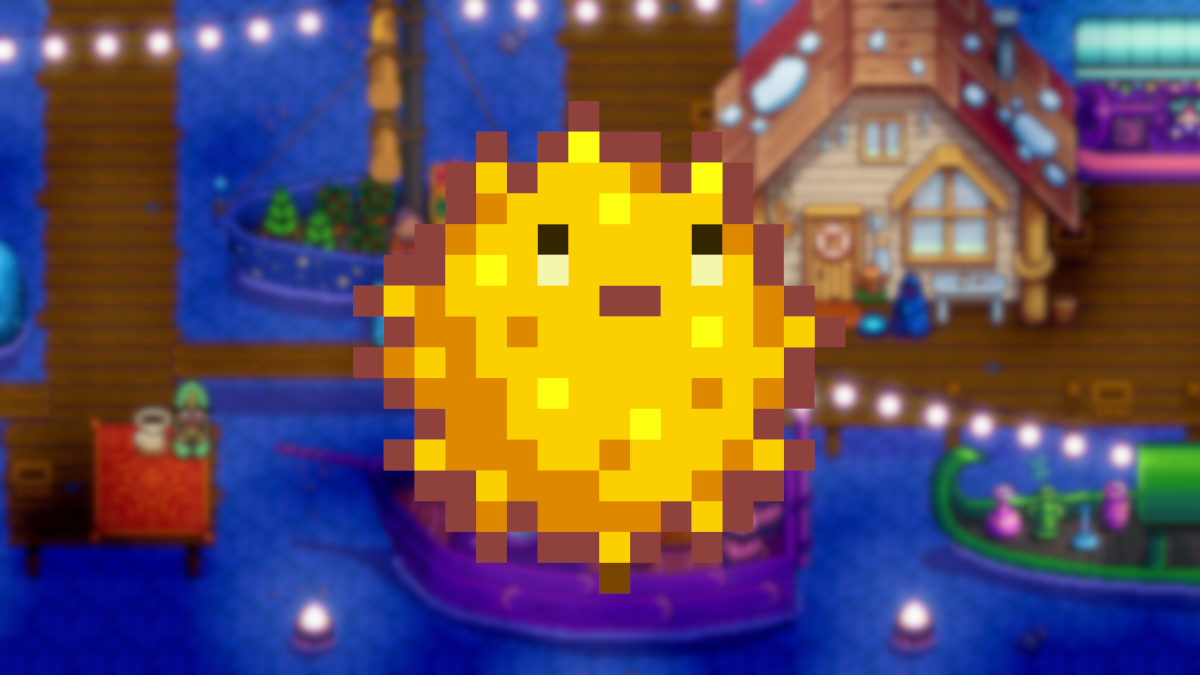 Stardew Valley Pufferfish