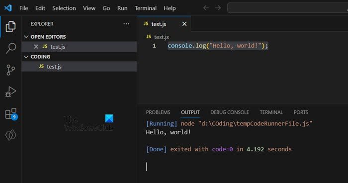 Comment installer JavaScript dans VSCode