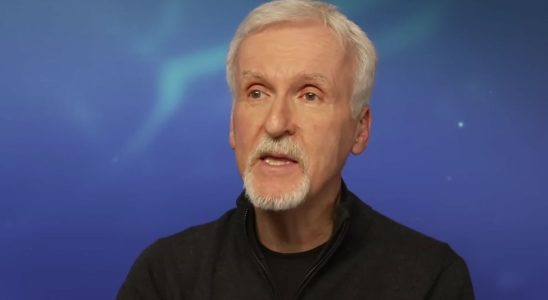 James Cameron being interviewed by Cinemablend.com