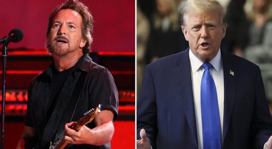 Eddie Vedder Donald Trump