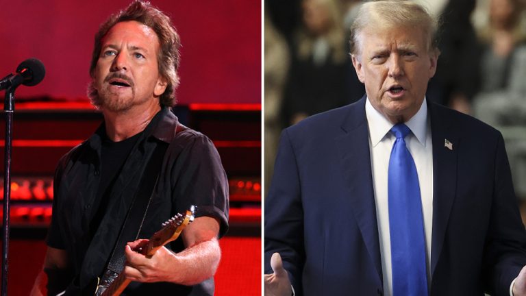 Eddie Vedder Donald Trump