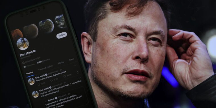 Elon Musk menace de désobéir à une ordonnance du tribunal concernant les profils interdits