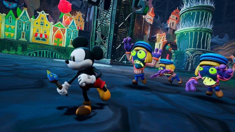 Epic Mickey Switch Remake traduit les « commandes de mouvement en sticks analogiques » et améliore la caméra
