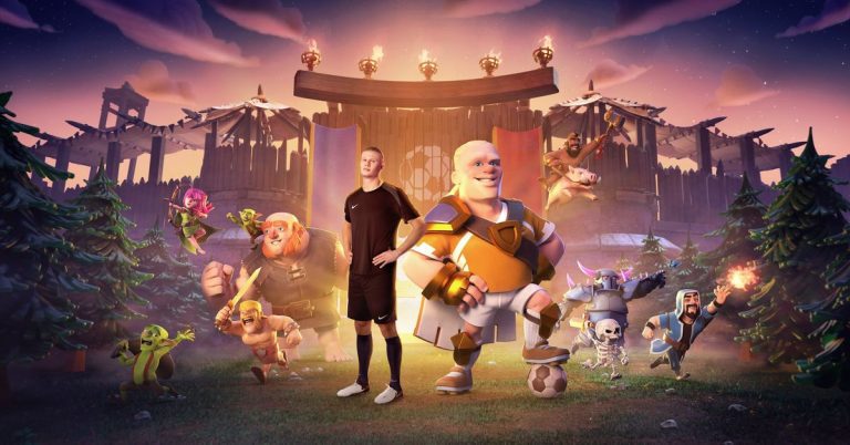 Erling Haaland devient la première « vraie personne » dans Clash of Clans