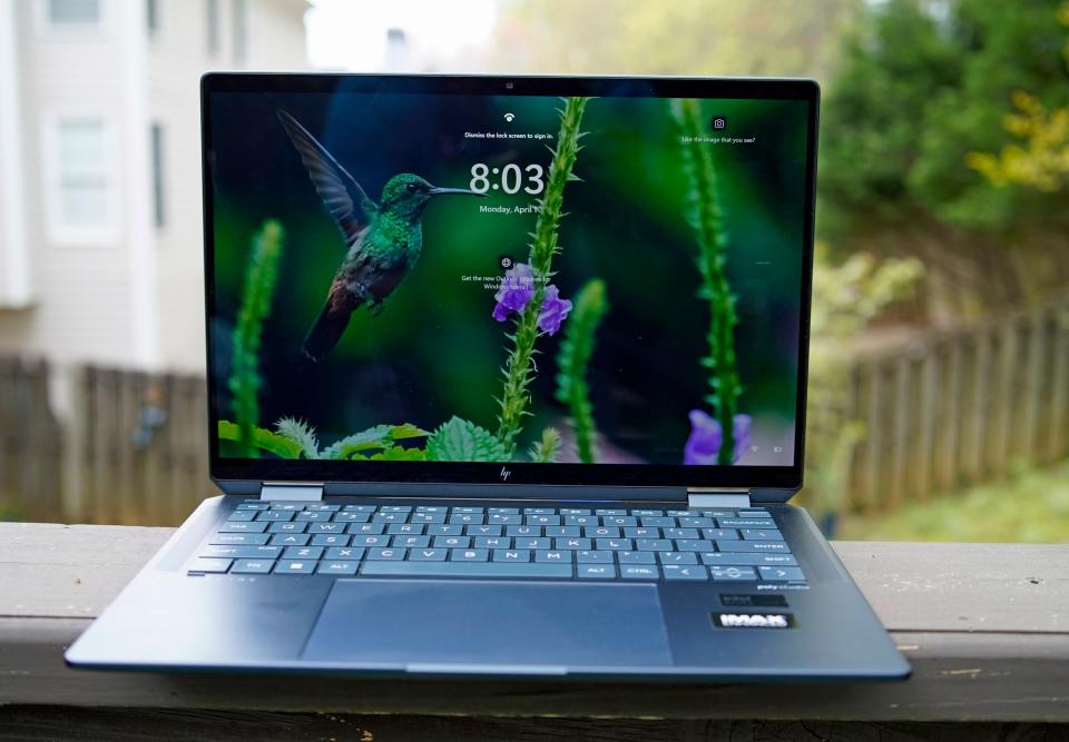 Vue avant du HP Spectre x360 14