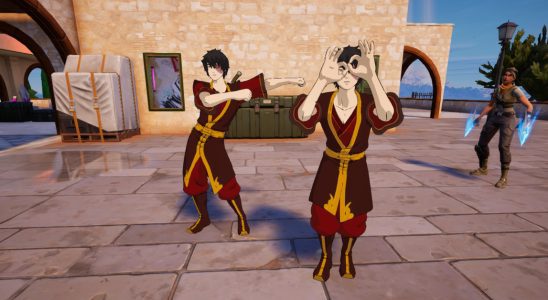 Fortnite nous montre une nouvelle facette de Zuko d'Avatar : The Last Airbender