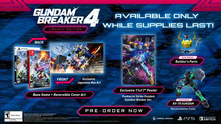 Gundam Breaker 4 Launch Edition annoncé pour les Amériques    
