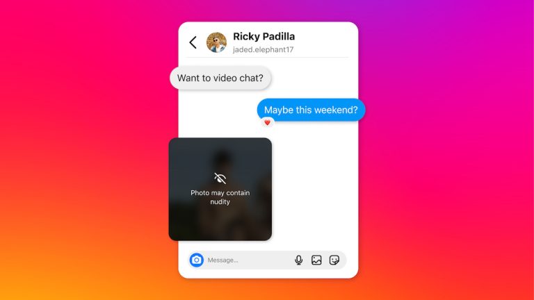 Instagram va tester la protection de la nudité dans les messages pour lutter contre la sextorsion