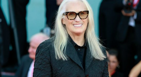 Jane Campion lors de la cérémonie de clôture du 80e Festival de Venise le 9 septembre 2023. (Photo by Laurent KOFFEL/Gamma-Rapho via Getty Images)