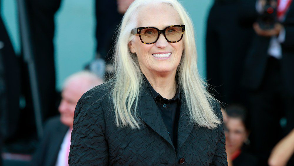 Jane Campion lors de la cérémonie de clôture du 80e Festival de Venise le 9 septembre 2023. (Photo by Laurent KOFFEL/Gamma-Rapho via Getty Images)