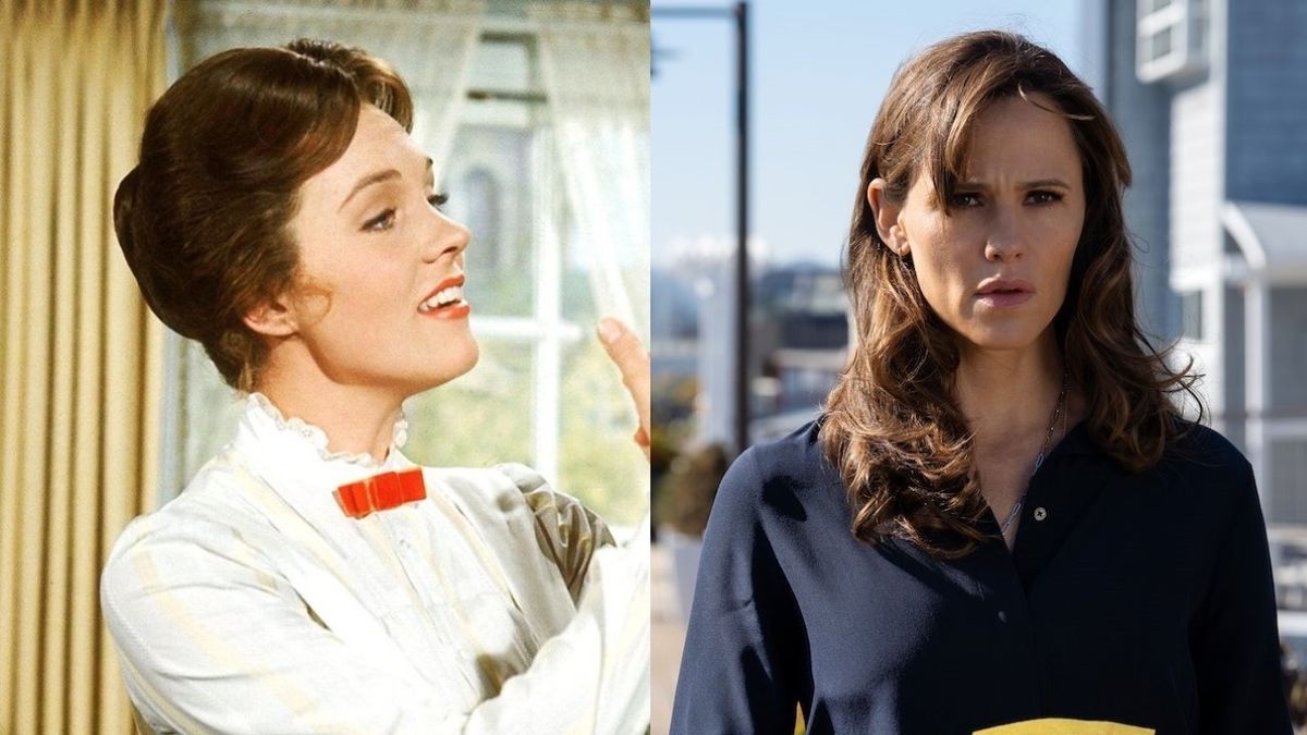 Julie Andrews in Mary Poppins/Jennifer Garner in The Last Thing He Told Me