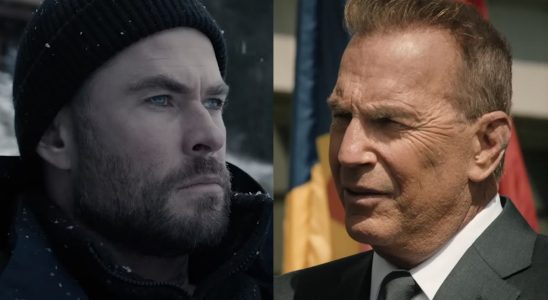 Hemsworth starring in Extraction II, Costner in Yellowstone season 5