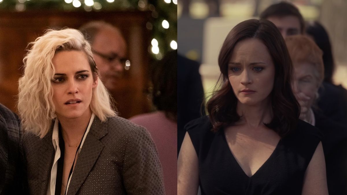 Kristen Stewart and Alexis Bledel side by side