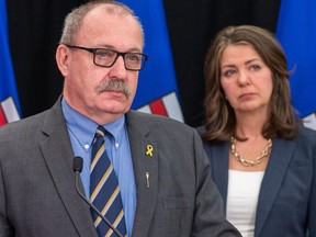 Ric McIver et Danielle Smith.