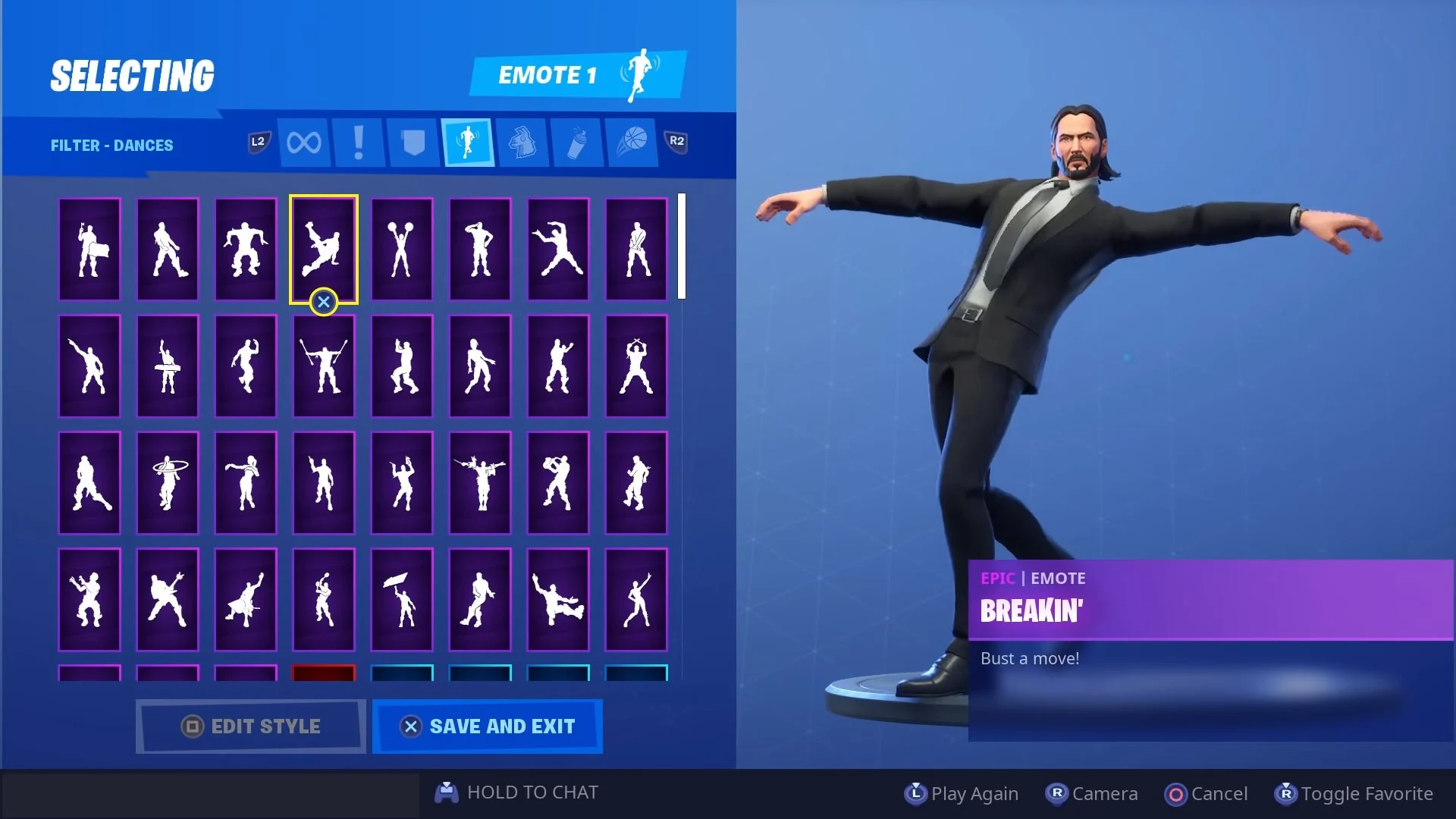 La tenue John Wick de Fortnite profitait du battage médiatique derrière le film.