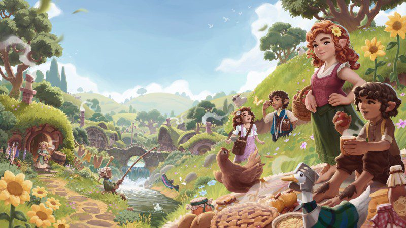 La première bande-annonce de Tales Of The Shire révèle qu'il s'agit d'un croisement d'animaux de la Terre du Milieu avec des Hobbits
