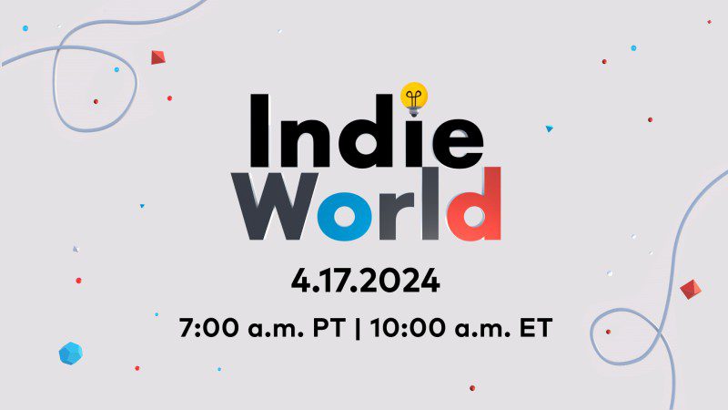 La prochaine vitrine Nintendo Indie World est prévue pour demain
