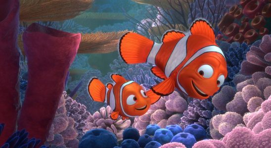 Nemo and Marlin in Finding Nemo