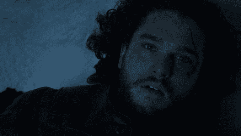 La série Game Of Thrones Jon Snow n'avance pas
