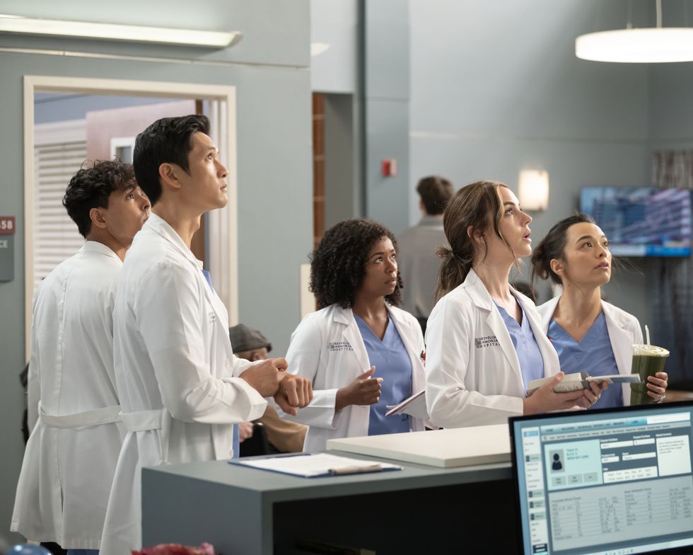 nick terho, harry shum jr, alexis floyd, adelaide kane, midori francis, Grey's Anatomy, saison 20