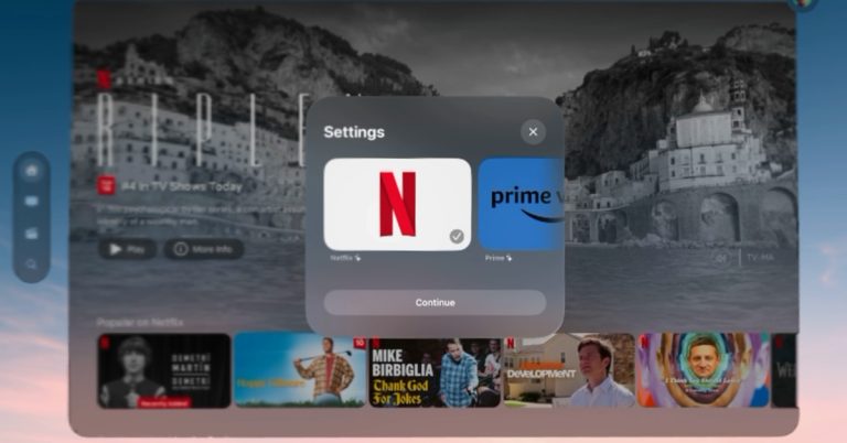 L’application Supercut apporte du bon Netflix au Vision Pro
