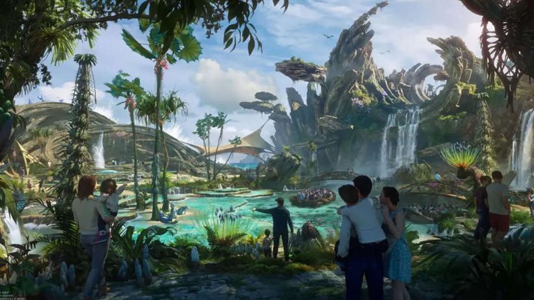 L’art conceptuel de Disneyland Avatar montre une attraction potentielle de Pandora
