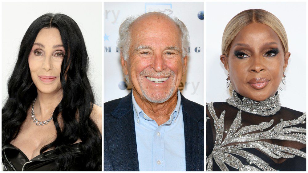 Cher, Jimmy Buffett, Mary J. Blige