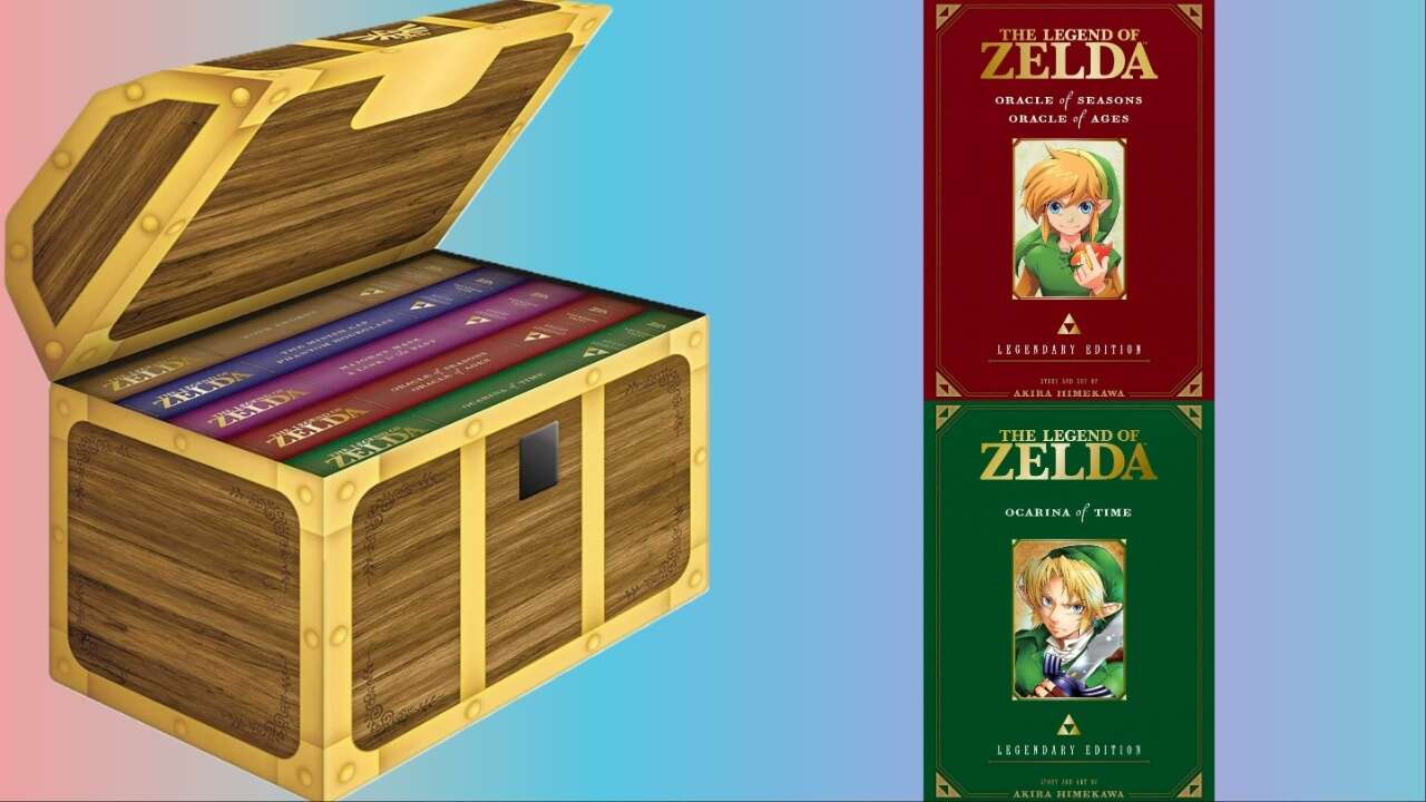 Le coffret manga et les livres d'art The Legend Of Zelda bénéficient d'énormes réductions sur Amazon
