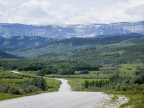 Contreforts de l'Alberta.