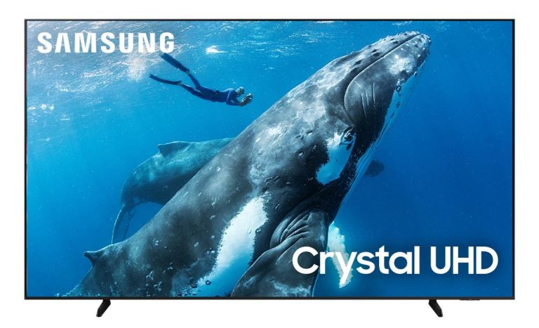 Le nouveau téléviseur Crystal UHD de 98 pouces de Samsung est maintenant disponible