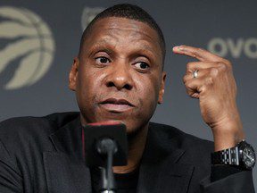 Le président des Raptors, Masai Ujiri, est officiellement au rendez-vous alors qu’il se lance dans une reconstruction difficile