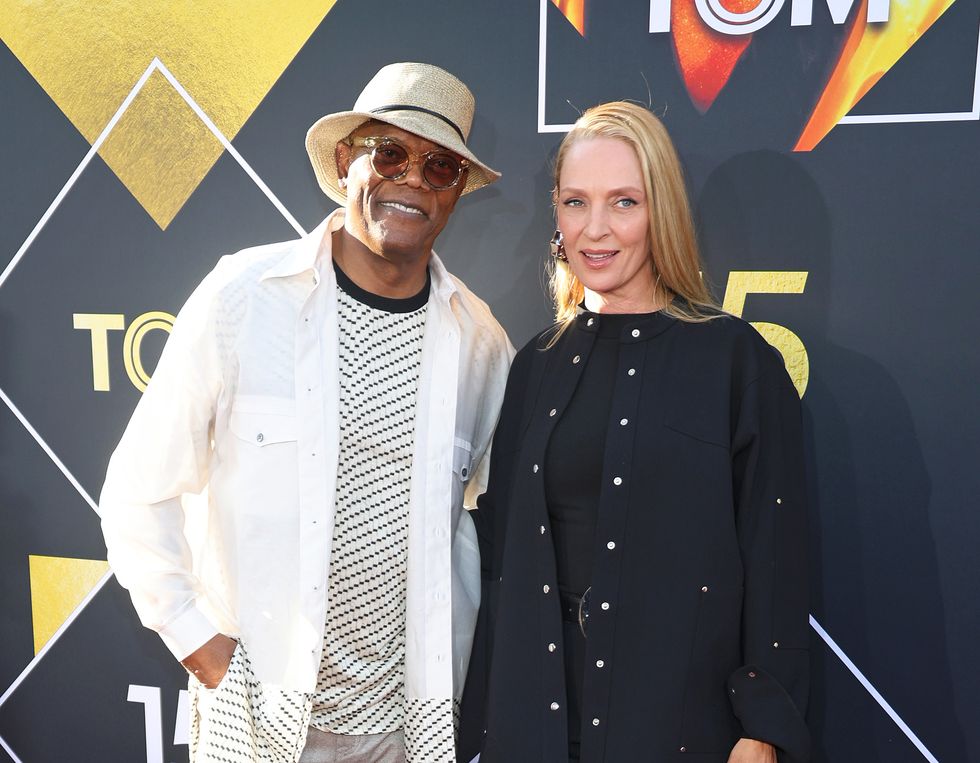 Samuel L Jackson, Uma Thurman au festival du film classique