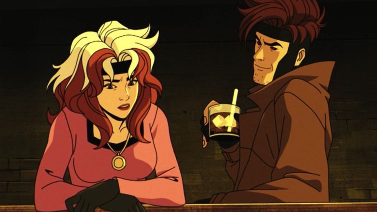 Rogue and Gambit at nightclub in X-Men 